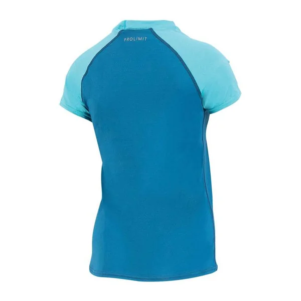 Lycra femme PROLIMIT PureGirl Loosefit Shirt Shortarm Blue/Turqoise