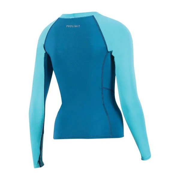 Lycra femme PROLIMIT PureGirl Rashguard Longarm Blue/Turqoise