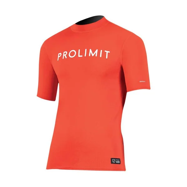 Lycra PROLIMIT Rashguard Logo Shortarm Red
