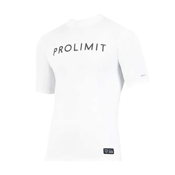 Lycra PROLIMIT Rashguard Logo Shortarm White