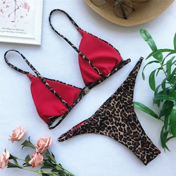 Maillot Bikini Leopard