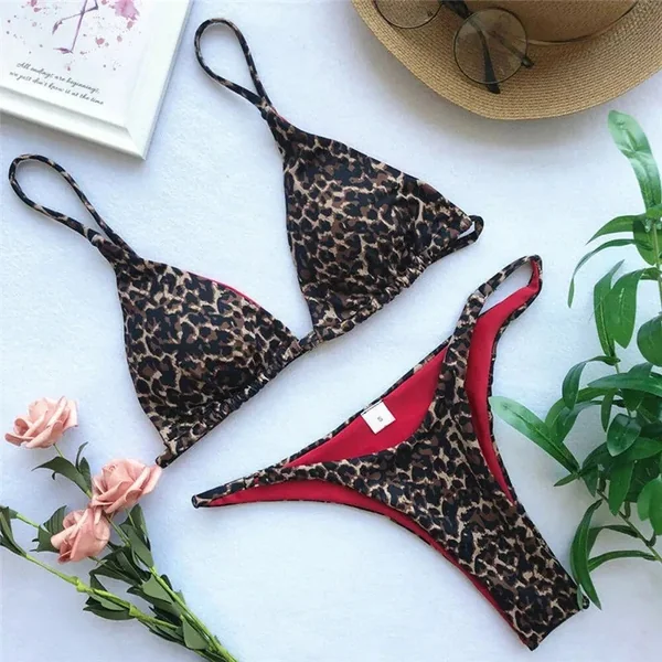 Maillot Bikini Leopard