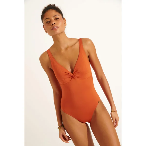 Maillot de bain 1 pièce paprika NANCIE YOCOA