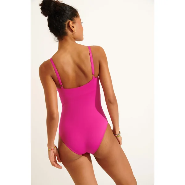 Maillot de bain 1 pièce rose DATEA YOCOA