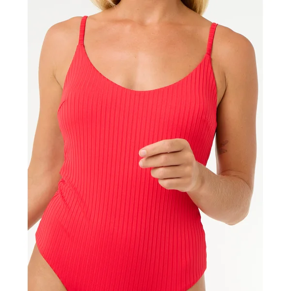 Maillot de bain 1 pièce rouge PREMIUM SURF CHEEKY