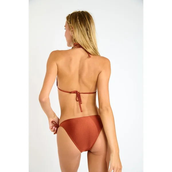 Maillot de bain 2 pièces Café AUDREY BRILLANCE