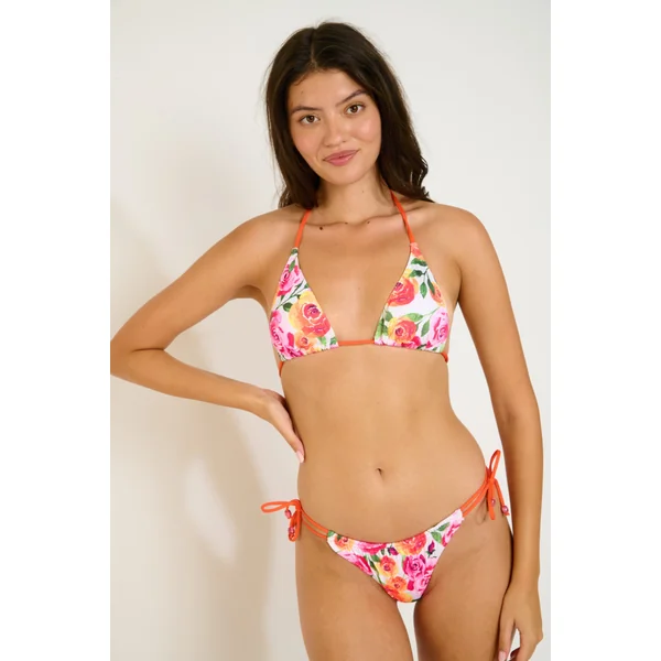 Maillot de bain 2 pièces imprimé floral NATHALIE ROSERA