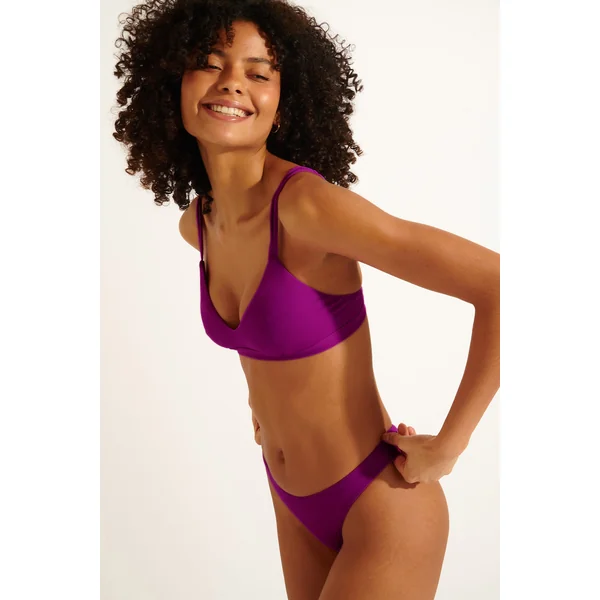 Maillot de bain 2 pièces Rose Cyclamen ORIANE PIGMENTS