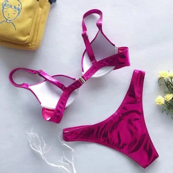 Maillot De Bain Metallique