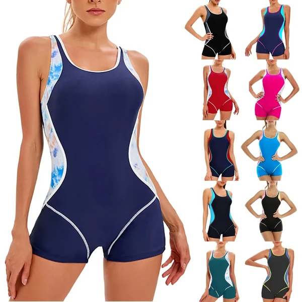 Maillot de bain rouge et blanc