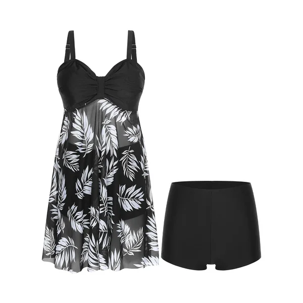 Maillot de bain tropical grande taille