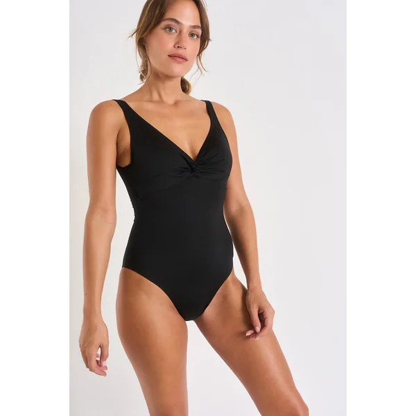 Maillot de bain une pièce noir NANCIE LAVANDOU