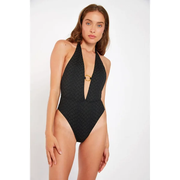 Maillot de bain une-pièce noir CAITITU ENCANTO