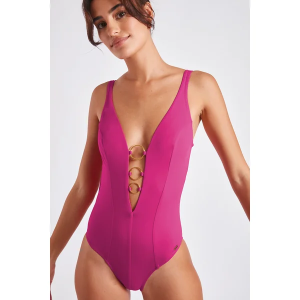 Maillot une pièce Rose ABALAI BELEZAS