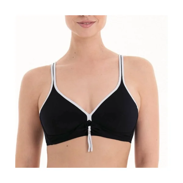 Maillots de bain Anita Amina bleu marine haut de bikini préformé