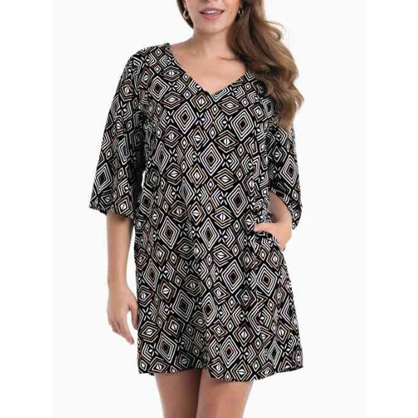Maillots de bain Anita Garda noir/or tunique