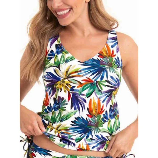 Maillots de bain Anita Illy blanc/print tankini top