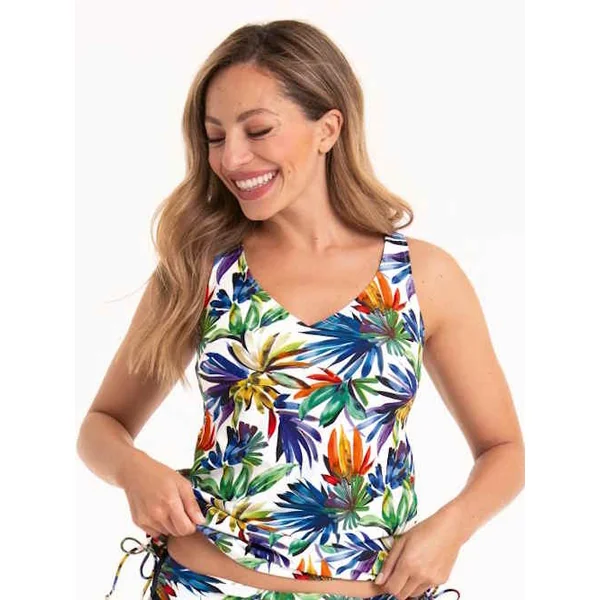Maillots de bain Anita Illy blanc/print tankini top