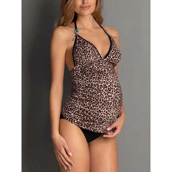 Maillots de bain Anita Kamaka animal print tankini set