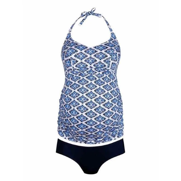 Maillots de bain Anita Lelepa bleu/print tankini de grossesses