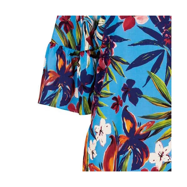 Maillots de bain Anita Loja bleu/print robe de plage
