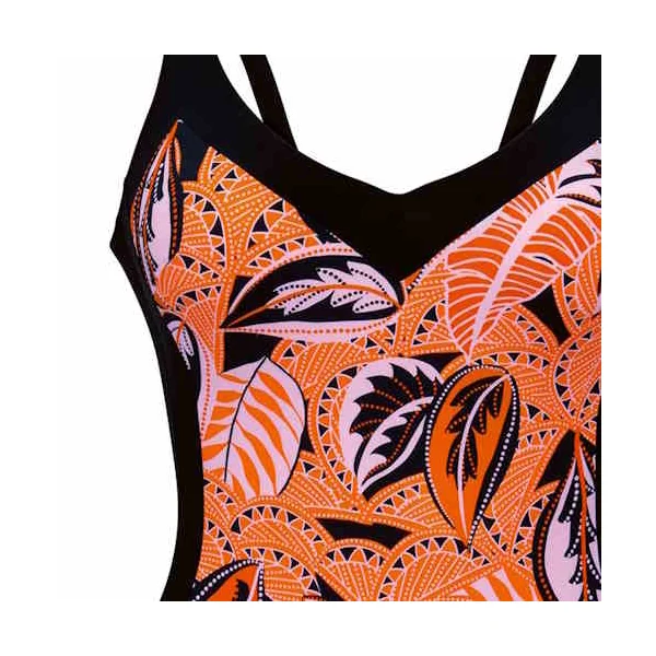 Maillots de bain Anita Sidonia orange/print maillot de bain
