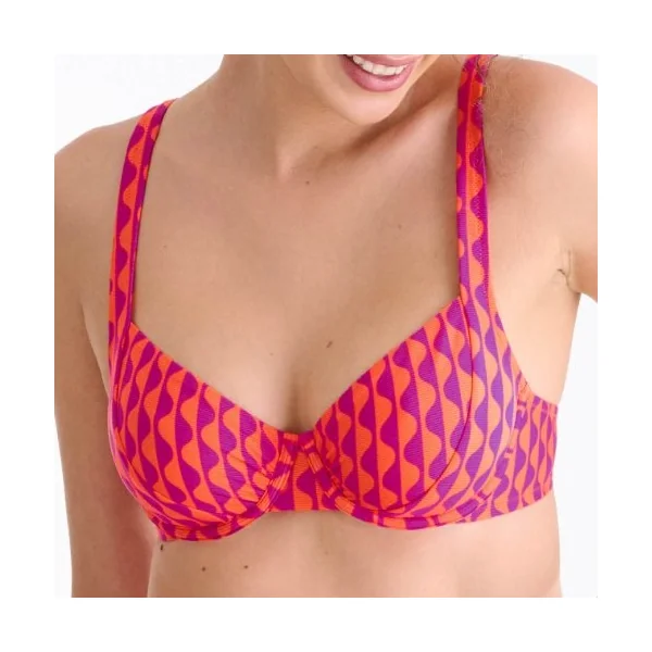 Maillots de bain Lisca Aruba orange soutien-gorge bikini corbeille