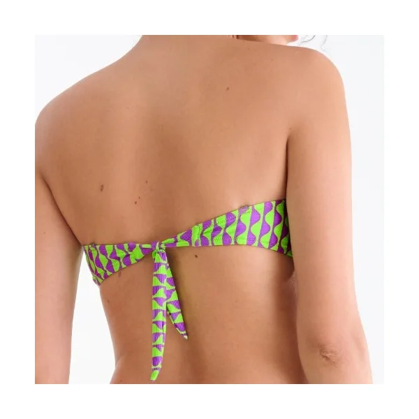Maillots de bain Lisca Aruba vert haut de bikini préformé