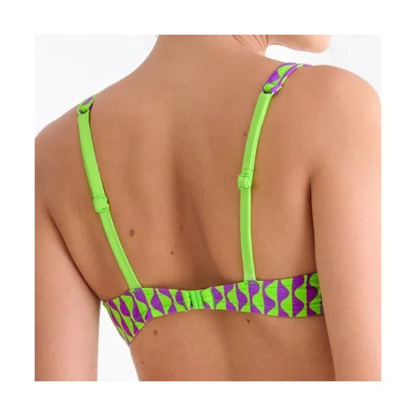 Maillots de bain Lisca Aruba vert soutien-gorge bikini corbeille