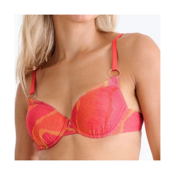 Maillots de bain Lisca Atlantida rose haut de bikini préformé