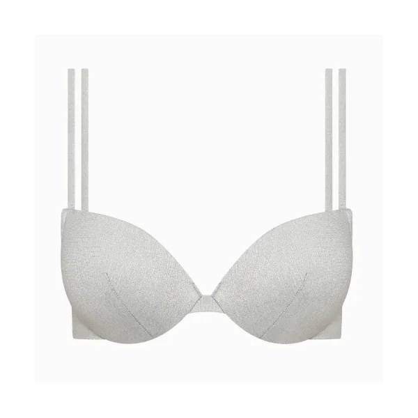 Maillots de bain Lisca Blue Lagoon argent bikinitop push up