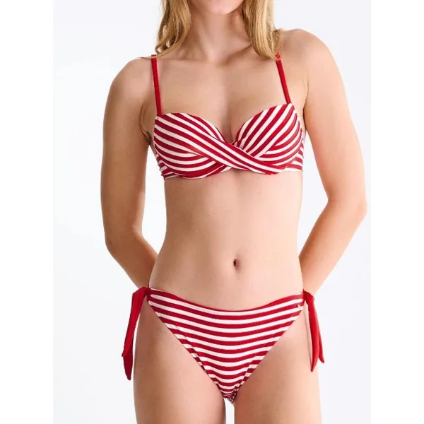 Maillots de bain Lisca Bondi Beach rouge/blanc haut de bikini préformé