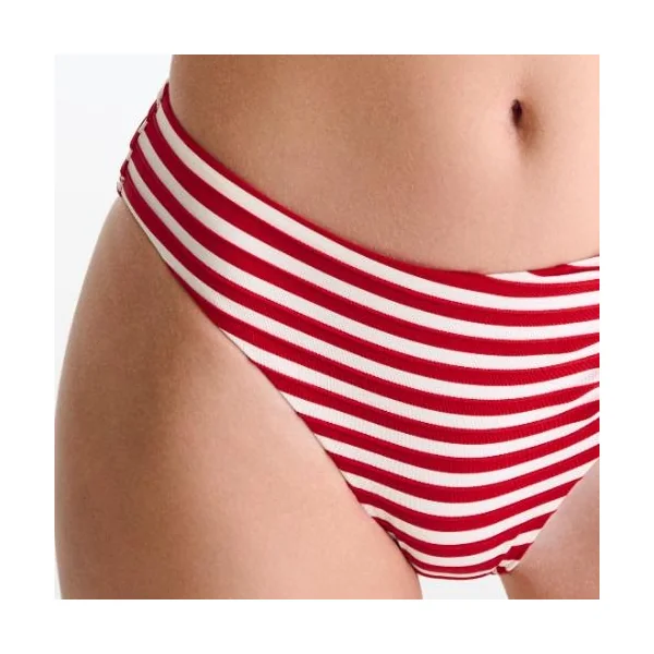 Maillots de bain Lisca Bondi Beach rouge/blanc slip de bikini