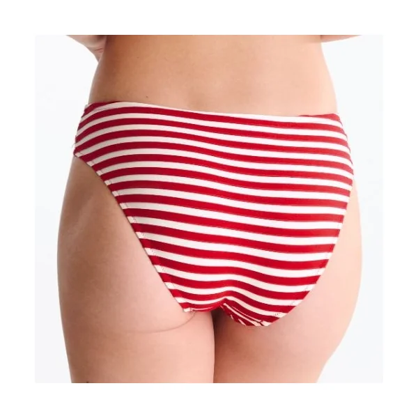 Maillots de bain Lisca Bondi Beach rouge/blanc slip de bikini