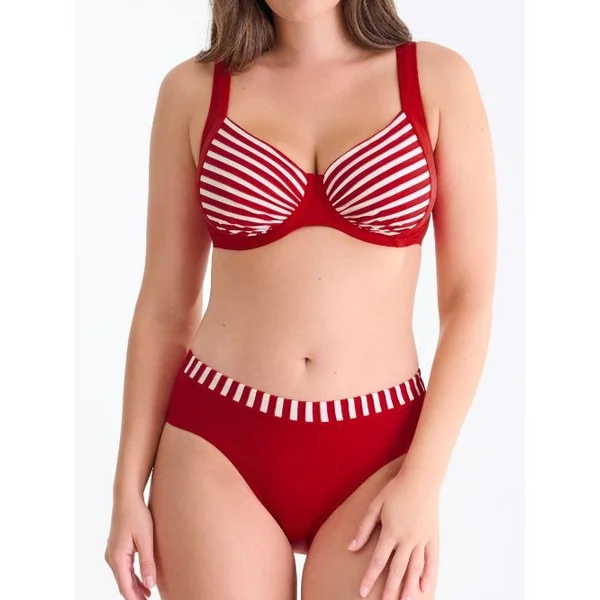 Maillots de bain Lisca Bondi Beach rouge/blanc soutien-gorge bikini corbeille