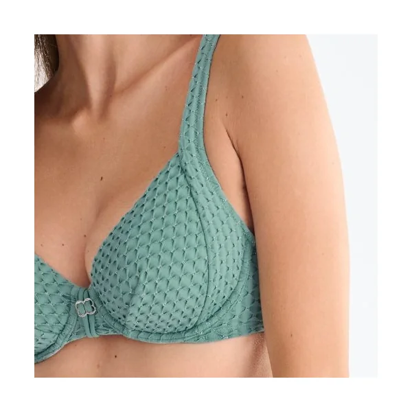 Maillots de bain Lisca Egypt bleu soutien-gorge bikini corbeille