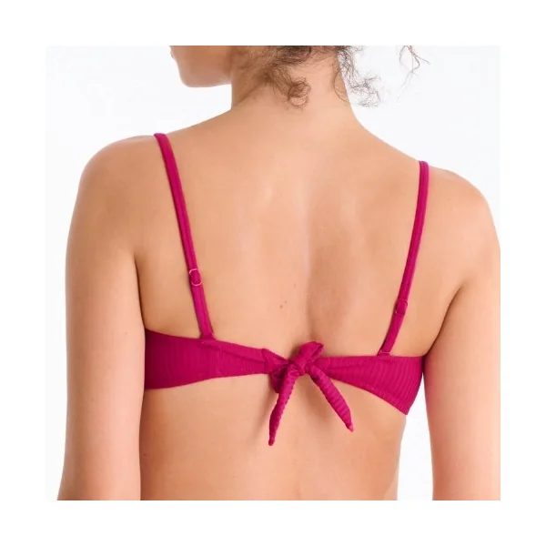 Maillots de bain Lisca Florida cyclamen rose haut de bikini préformé