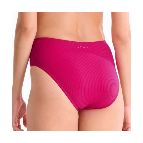 Maillots de bain Lisca Florida cyclamen rose slip de bikini