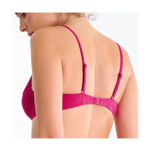 Maillots de bain Lisca Florida cyclamen rose soutien-gorge bikini corbeille