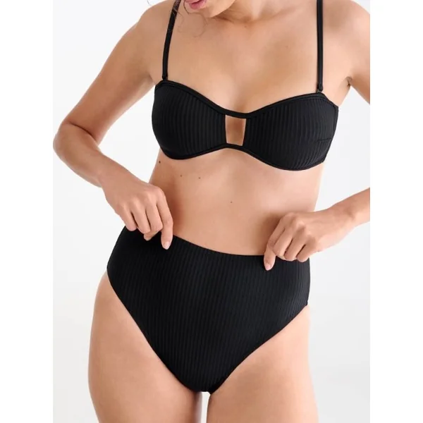 Maillots de bain Lisca Florida noir slip de bikini