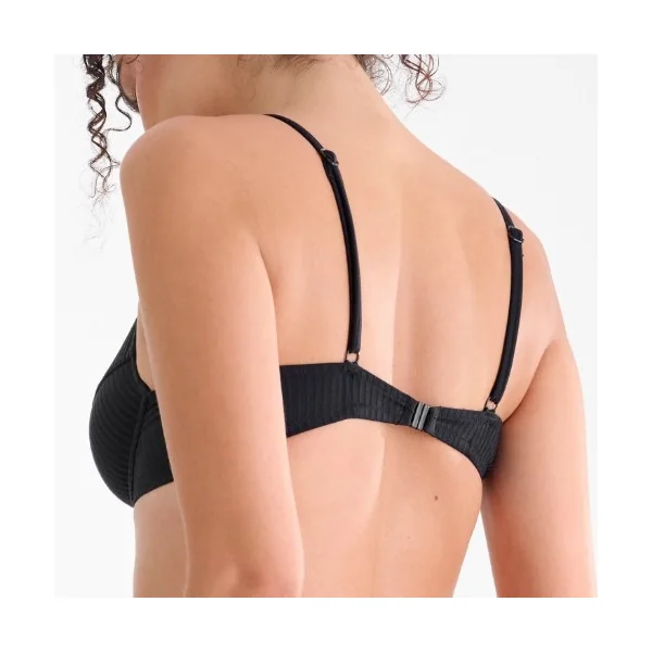 Maillots de bain Lisca Florida noir soutien-gorge bikini corbeille