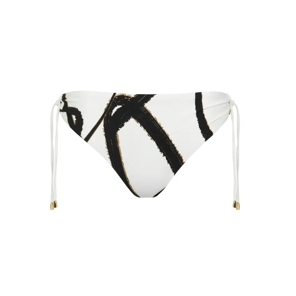 Maillots de bain Lisca Honolulu blanc/noir slip de bikini
