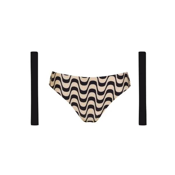 Maillots de bain Lisca Iceland noir slip de bikini