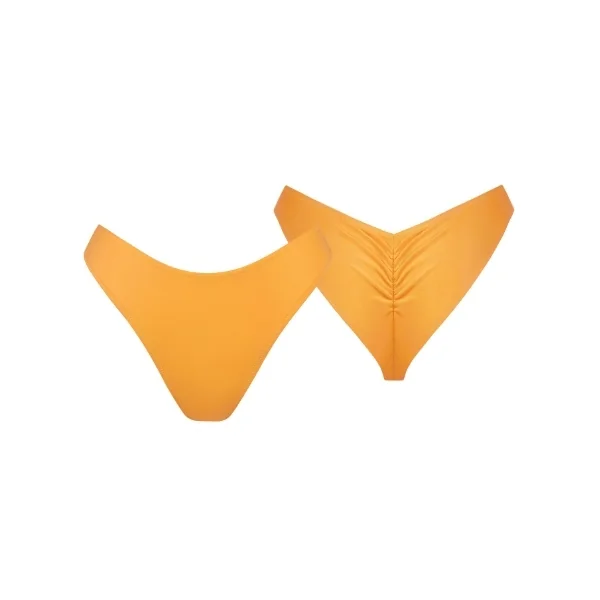 Maillots de bain Lisca Karpathos jaune ocre slip de bikini