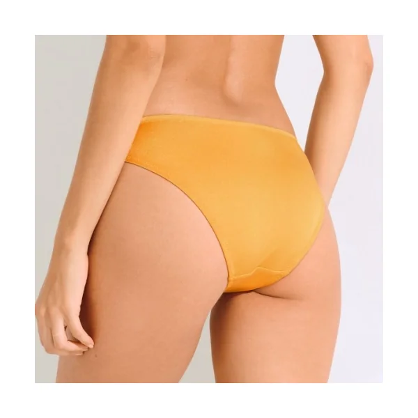 Maillots de bain Lisca Karpathos jaune ocre slip de bikini