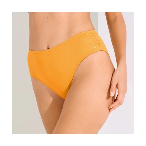 Maillots de bain Lisca Karpathos jaune ocre slip de bikini
