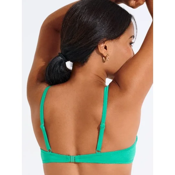 Maillots de bain Lisca Karpathos vert haut de bikini préformé