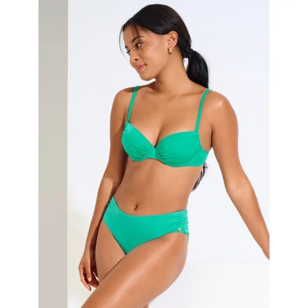 Maillots de bain Lisca Karpathos vert slip de bikini