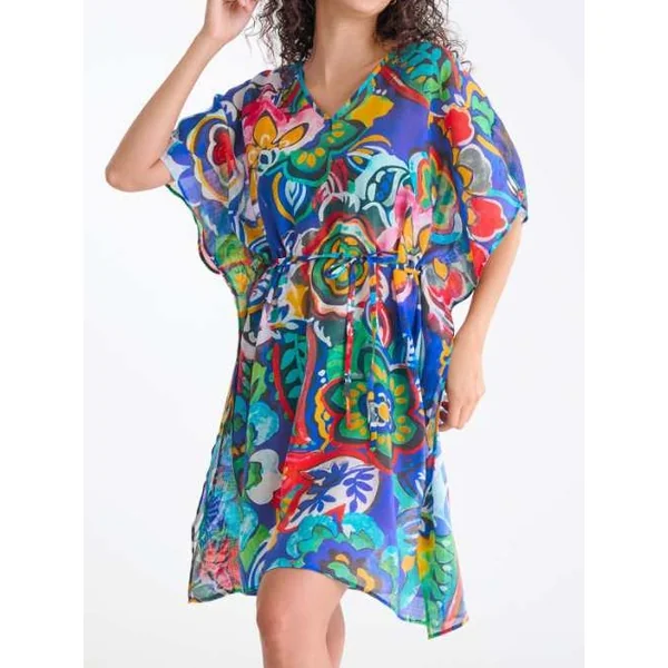 Maillots de bain Lisca Mexico bleu/print kaftan