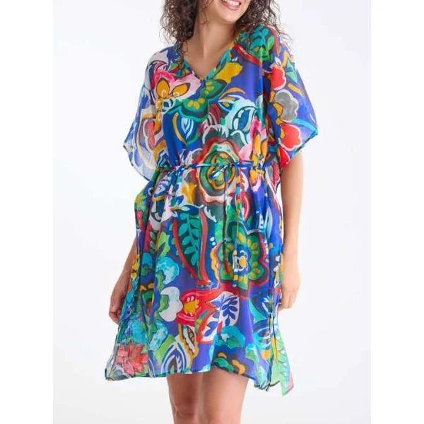 Maillots de bain Lisca Mexico bleu/print kaftan